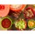 IMUSA Salsa Dish - Red/Yellow/Green Perspective: left