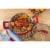 IMUSA Dutch Oven with Glass Lid - Ruby Red Perspective: left