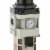 MaxLine 100 Ft 0.75 In Semi-Flexible Air Tubing Kit & Filter Regulator w/ Gauge Perspective: left