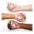 essie Gel Couture Blush White Wearing Hue Nail Polish Perspective: left