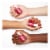 Essie Salon-Quality Vegan Nail Polish Not Red-Y For Bed Perspective: left