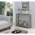 Ring Console Table with Shelf Perspective: left