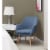 Take A Seat Charlotte Sherpa Accent Chair Perspective: left