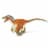 Feathered Velociraptor Toy Perspective: left