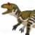 Allosaurus Toy Perspective: left