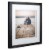 Malden Spacer Mat Black Picture Frame Perspective: left