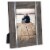 Malden Distressed Frame with Metal - Gray Perspective: left