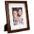 Malden International Designs Gallery Collection 8 x 10 Inch Walnut Picture Frame Perspective: left