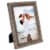 Malden Linear Champagne Picture Frame Perspective: left