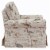 Sunset Trading Horizon Box Cushion Chair Slipcover - Bird Script Perspective: left