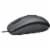 Logitech Corded Optical Mouse USB - Black Perspective: left