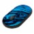 Logitech Wireless Mouse Blue Galaxy Perspective: left