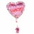 Happy Galantine's Day Helium Filled Balloon Perspective: left