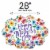 Classic Flowers Mother's Day Oversized Helium Filled Balloon Perspective: left
