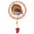Happy Thanksgiving Helium Filled Balloon Perspective: left
