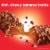 100 Grand Crispy Milk Chocolate with Caramel Fun Size Candy Bars Trick or Treat Candy Perspective: left