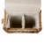 Corsica Wine & Cheese Picnic Basket, Beige Canvas Perspective: left