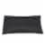 Reclining Camp Chair, Black with Gray Accents Perspective: left