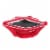 Topanga Cooler Tote Bag, Red Perspective: left
