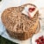 Heart Picnic Basket, Antique White Perspective: left