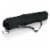 Campsite Camp Chair, Black with Gray Accents Perspective: left