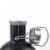 Stainless Steel 64 oz. Growler, Matte Black Perspective: left