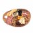 Pebble Shaped Acacia Serving Board 15" x 10", Natural Acacia Perspective: left