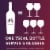 Menage a Trois California Malbec Red Wine Perspective: left