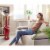 Air Innovations 701BA Ultrasonic Cool Mist Aromatherapy Digital Humidifier, Red Perspective: left