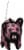Tuffy® Pink Junior Pig Dog Toy Perspective: left