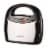 Brentwood Dual Non-Stick Waffle Maker - Black/Stainless Steel Perspective: left