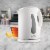 Brentwood® Cordless Electric Kettle - White Perspective: left