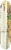 GoMacro Banana and Almond Butter Nutrition Bars Perspective: left