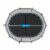 Springfree Trampoline Kids Outdoor Large Oval 8 x 13' Trampoline with Enclosure Perspective: left
