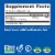 Natural Vitality CALM Orange Magnesium Supplement Drink Mix Perspective: left
