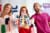 Hint® Raspberry Flavored Bottled Water Perspective: left