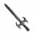 Holiday Home inflatable Sword Halloween Costume Accessory Perspective: left