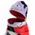 Northlight 21  Black and Red Vampire Unisex Child Trick or Treat Halloween Bag Costume Perspective: left
