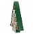 Northlight 15 Green Tree Shaped Christmas Advent Calendar Decoration Perspective: left