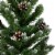 Northlight 24  Frosted Norway Pine with Pine Cones Medium Artificial Christmas Tree - Unlit Perspective: left