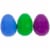 Northlight 60ct Multi-Colored Fillable Easter Eggs 2.5 Perspective: left