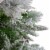 Northlight Real Touch™️ Medium Flocked Rosemary Emerald Angel Pine Artificial Christmas Tree Perspective: left