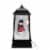 Northlight 33663820 13 in. Lighted Snowman Christmas Lantern with Falling Snow Perspective: left