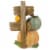 Northlight 12.5 Orange and Green Pumpkin Happy Thanksgiving Table Top Sign Perspective: left