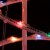 Northlight 4ft Lighted Spiral Christmas Tree with Star Tree Topper, Multi Lights Perspective: left