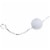 Northlight LED Lighted B/O Pom Pom Garland Christmas Lights - Warm White - 4.25' Clear Wire - Perspective: left