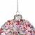 Northlight 3.75  Pink Doughnut with Sprinkles Glass Christmas Ornament Perspective: left