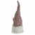 Northlight 20 Pink and White Plaid Spring Gnome Head Table Top Decor Perspective: left