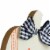 Northlight Set of 2 Blue and Beige Fall Harvest Wooden Pumpkin Welcome Plaques 8 Perspective: left