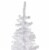 Northlight 7.5' Pre-Lit White Georgian Pine Pencil Artificial Christmas Tree, Warm White LED Perspective: left